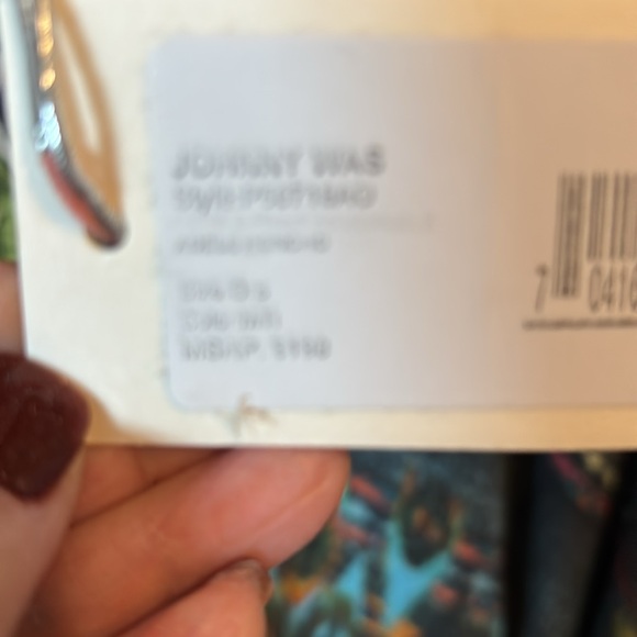 Beautiful floral poncho by Johnny Was. One size fits all. NWT - Picture 3 of 3